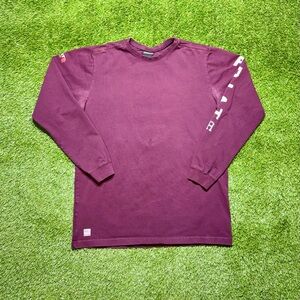 Ariat Work FR Flame Resistant Roughneck Skull Long Sleeve Shirt Large Tall Red